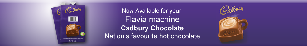 New Flavia Cadbury Hot Chocolate
